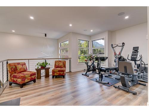 4 Sunset Lane, Fernie, BC - Indoor Photo Showing Gym Room