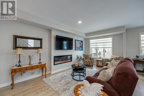 119 Bavin Street, Clarington (Bowmanville), ON - Indoor Photo Showing Living Room With Fireplace