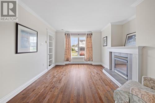 48 Trafalgar Drive, Mount Pearl, NL - Indoor Photo Showing Living Room With Fireplace