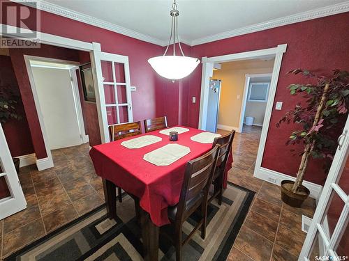 408 Duffield Street W, Moose Jaw, SK - Indoor Photo Showing Dining Room