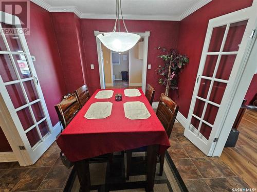 408 Duffield Street W, Moose Jaw, SK - Indoor Photo Showing Dining Room