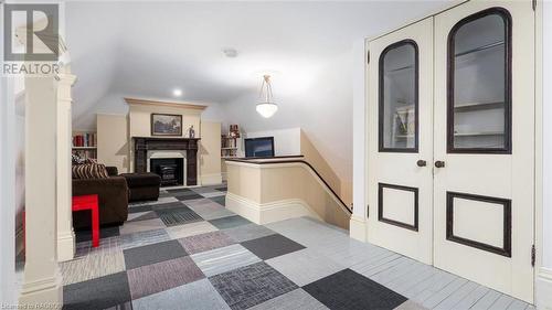 932 3Rd Avenue W, Owen Sound, ON - Indoor Photo Showing Other Room With Fireplace