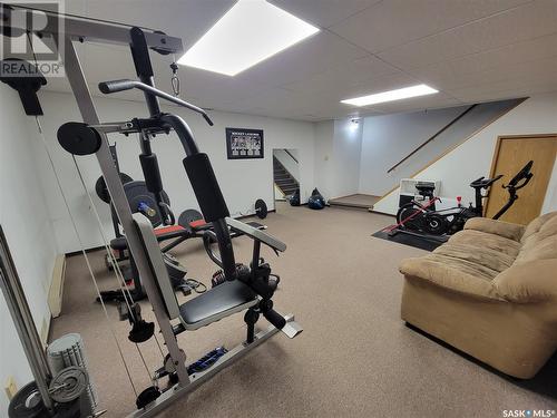 201 Arthur Street, Cut Knife, SK - Indoor Photo Showing Gym Room