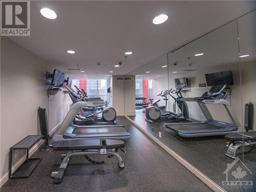 324 Laurier Avenue W Unit#615, Ottawa, ON - Indoor Photo Showing Gym Room