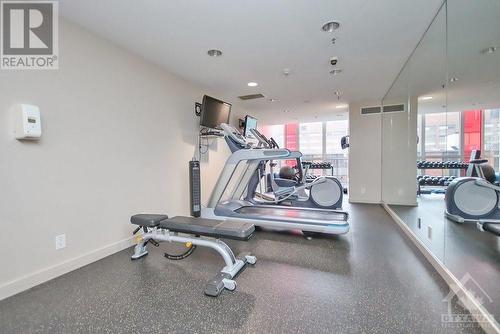 324 Laurier Avenue W Unit#615, Ottawa, ON - Indoor Photo Showing Gym Room