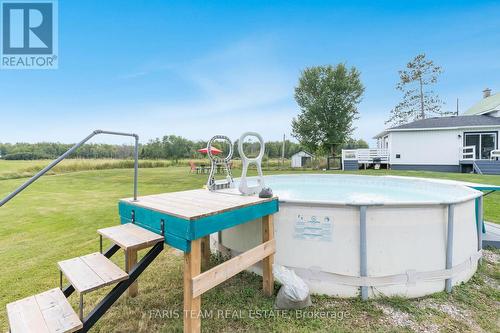 2041 Fairgrounds Road, Ramara, ON - Outdoor With Above Ground Pool