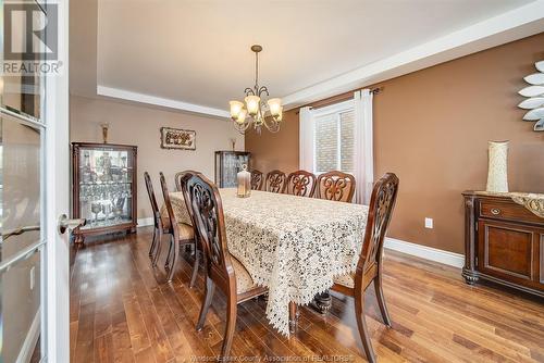 2264 Dandurand Boulevard, Windsor, ON - Indoor Photo Showing Dining Room