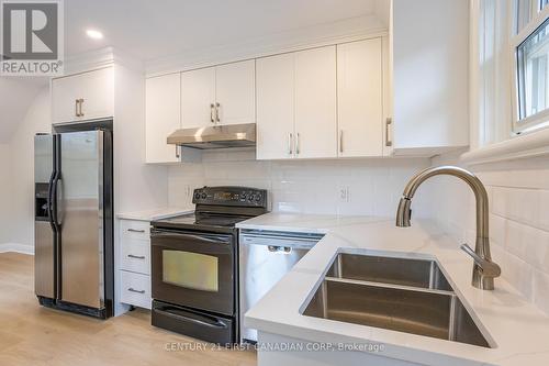 2 - 706 Waterloo Street, London, ON - Indoor Photo Showing Kitchen With Double Sink