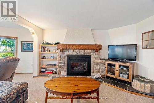 1 Bluewater Drive, Central Huron (Goderich Twp), ON - Indoor Photo Showing Living Room With Fireplace