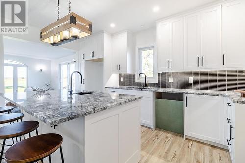 39 Lakeshore Dr, Echo Bay, Laird Twp, ON - Indoor Photo Showing Kitchen With Upgraded Kitchen