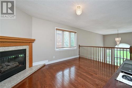 2nd floor of primary bed - 38 Knudson Drive, Ottawa, ON - Indoor With Fireplace