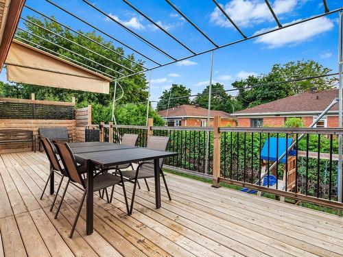 Terrasse - 5726 Av. Palmer, Côte-Saint-Luc, QC - Outdoor With Deck Patio Veranda With Exterior