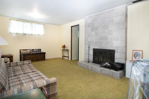 215 Sadler Road, Kelowna, BC - Indoor With Fireplace