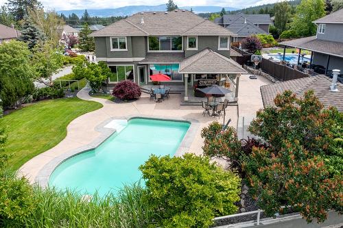 1503 Woodridge Road, Kelowna, BC - Outdoor With In Ground Pool With Deck Patio Veranda