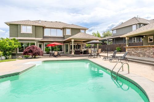 1503 Woodridge Road, Kelowna, BC - Outdoor With In Ground Pool With Deck Patio Veranda