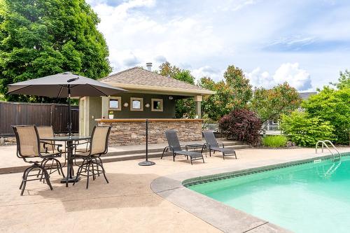 1503 Woodridge Road, Kelowna, BC - Outdoor With In Ground Pool With Deck Patio Veranda