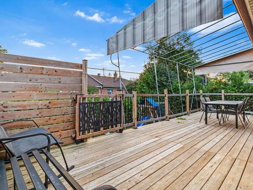 Terrasse - 5726 Av. Palmer, Côte-Saint-Luc, QC - Outdoor With Deck Patio Veranda With Exterior