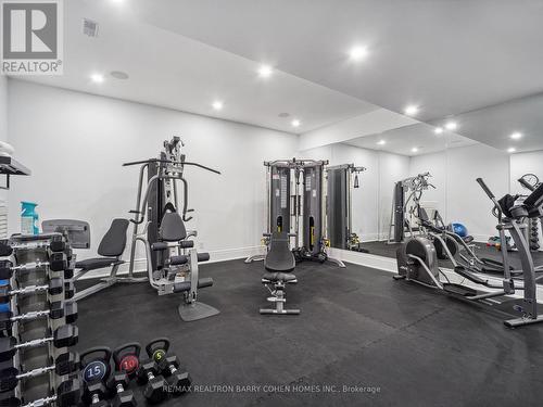 284 Pine Valley Crescent, Vaughan (East Woodbridge), ON - Indoor Photo Showing Gym Room