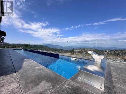 224 Diamond Way, Vernon, BC - Outdoor With In Ground Pool With View