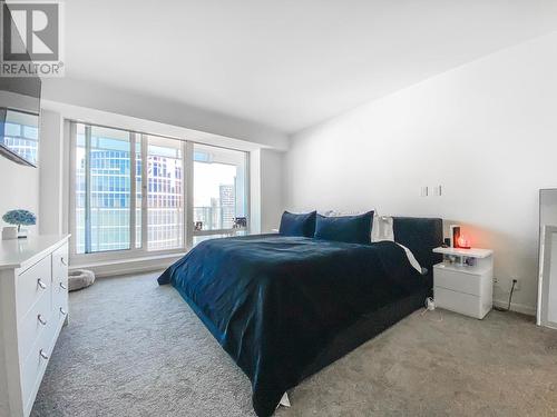 2702 1011 W Cordova Street, Vancouver, BC - Indoor Photo Showing Bedroom