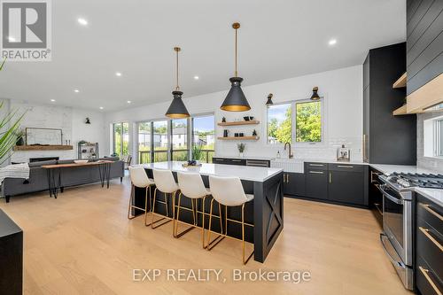 209 Merritt Court, North Middlesex (Parkhill), ON - Indoor Photo Showing Kitchen With Upgraded Kitchen