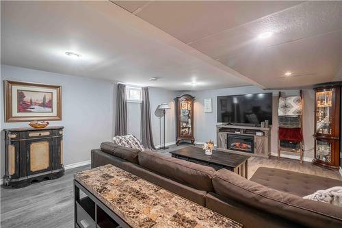 64 Melody Trail, St. Catharines, ON - Indoor Photo Showing Living Room With Fireplace