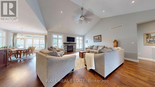 33 Woodside Drive, Brant, ON - Indoor Photo Showing Living Room With Fireplace