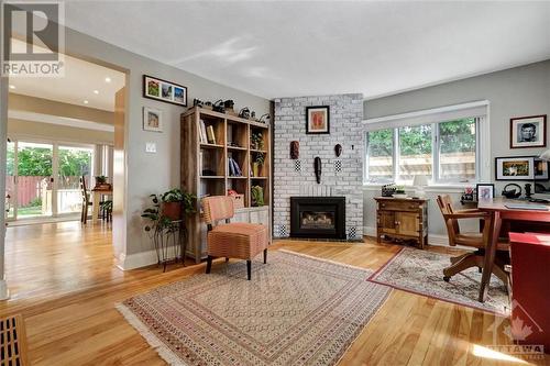 93 Boyce Avenue, Ottawa, ON - Indoor Photo Showing Other Room With Fireplace