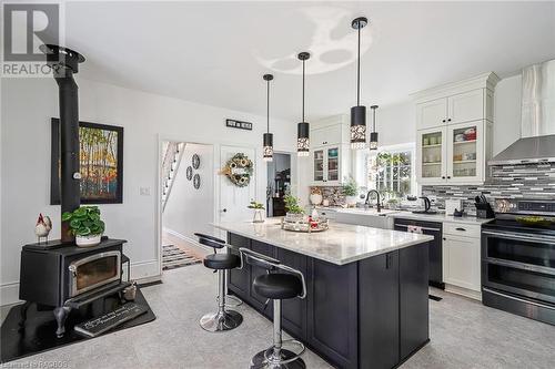 268 Fox Ridge Road, Grey Highlands, ON - Indoor Photo Showing Kitchen With Upgraded Kitchen