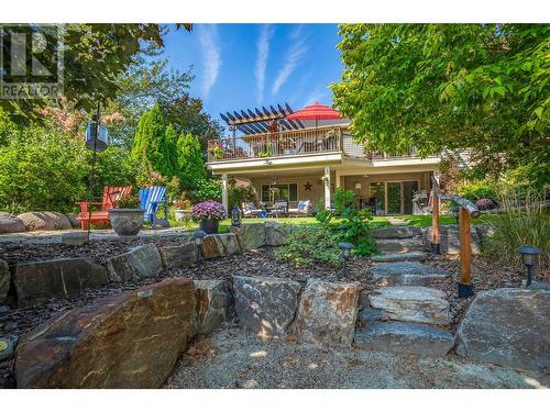 2095 Rose Tree Road, West Kelowna, BC - Outdoor With Deck Patio Veranda