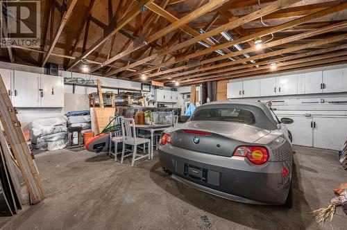 7040 Savona Access Rd, Kamloops, BC - Indoor Photo Showing Garage