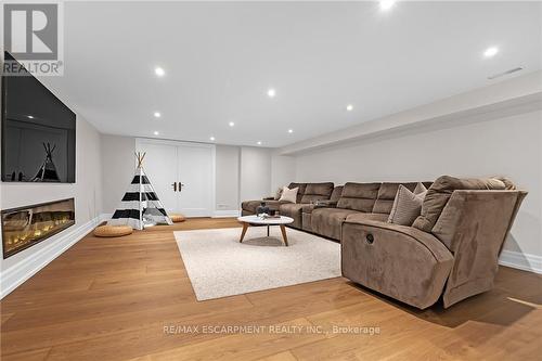 2642 Bluffs Way, Burlington, ON - Indoor Photo Showing Other Room With Fireplace