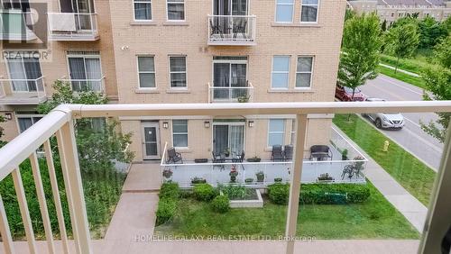 337 - 28 Prince Regent Street, Markham, ON - Outdoor With Balcony With Facade