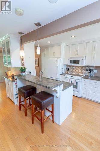 32 Vincent Crescent, London, ON - Indoor Photo Showing Kitchen With Upgraded Kitchen