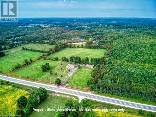 315416 Highway 6, Chatsworth, ON - Outdoor With View