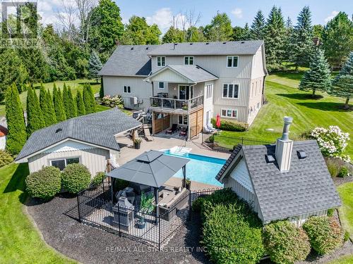 21750 Brunon Avenue, Scugog (Port Perry), ON - Outdoor With In Ground Pool With Deck Patio Veranda