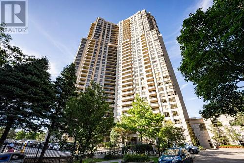 903 - 35 Kingsbridge Garden Circle, Mississauga (Hurontario), ON - Outdoor With Balcony With Facade