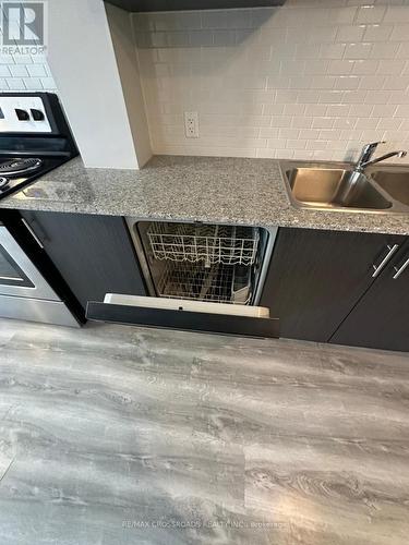 B03 - 275 Larch Street, Waterloo, ON - Indoor Photo Showing Kitchen With Double Sink