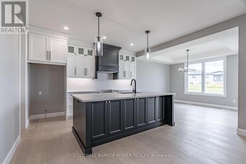 2688 Heardcreek Trail, London, ON - Indoor Photo Showing Kitchen With Upgraded Kitchen