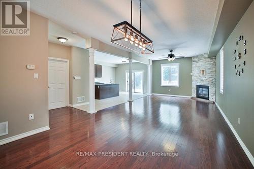 34 Harry Gay Drive, Clarington, ON - Indoor Photo Showing Other Room With Fireplace