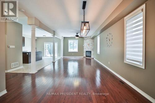 34 Harry Gay Drive, Clarington, ON - Indoor Photo Showing Other Room With Fireplace