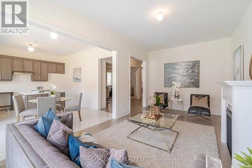 46 Dotchson Avenue, Caledon, ON - Indoor Photo Showing Living Room