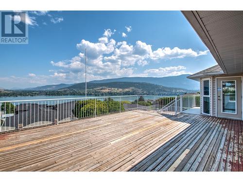 8109 Kalview Drive, Vernon, BC - Outdoor With Body Of Water With Deck Patio Veranda With View