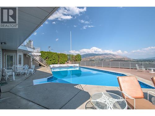 8109 Kalview Drive, Vernon, BC - Outdoor With In Ground Pool With Deck Patio Veranda