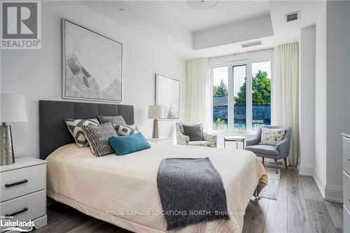 207 - 1 Hume Street, Collingwood, ON - Indoor Photo Showing Bedroom