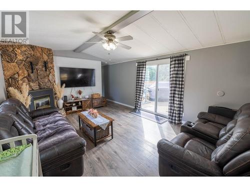 3657 Fisher Road, Prince George, BC - Indoor Photo Showing Living Room With Fireplace