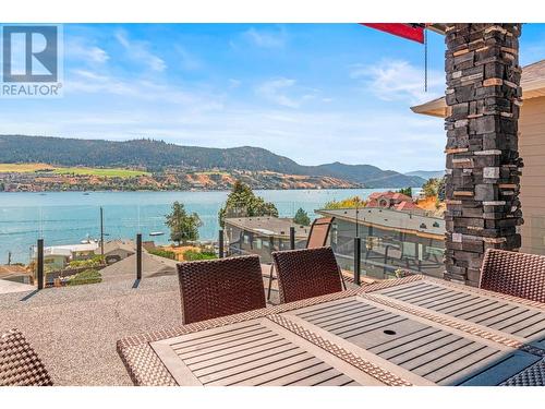 7486 Tronson Road, Vernon, BC - Outdoor With Body Of Water With Deck Patio Veranda With View