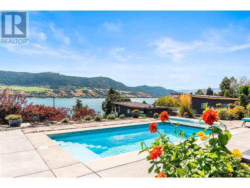 7486 Tronson Road, Vernon, BC - Outdoor With In Ground Pool With View