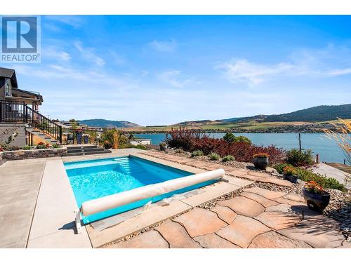 7486 Tronson Road, Vernon, BC - Outdoor With In Ground Pool With View