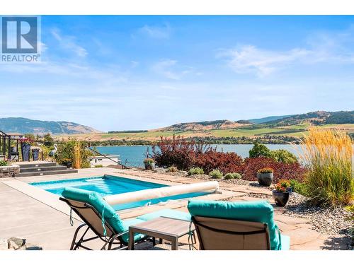 7486 Tronson Road, Vernon, BC - Outdoor With In Ground Pool With View